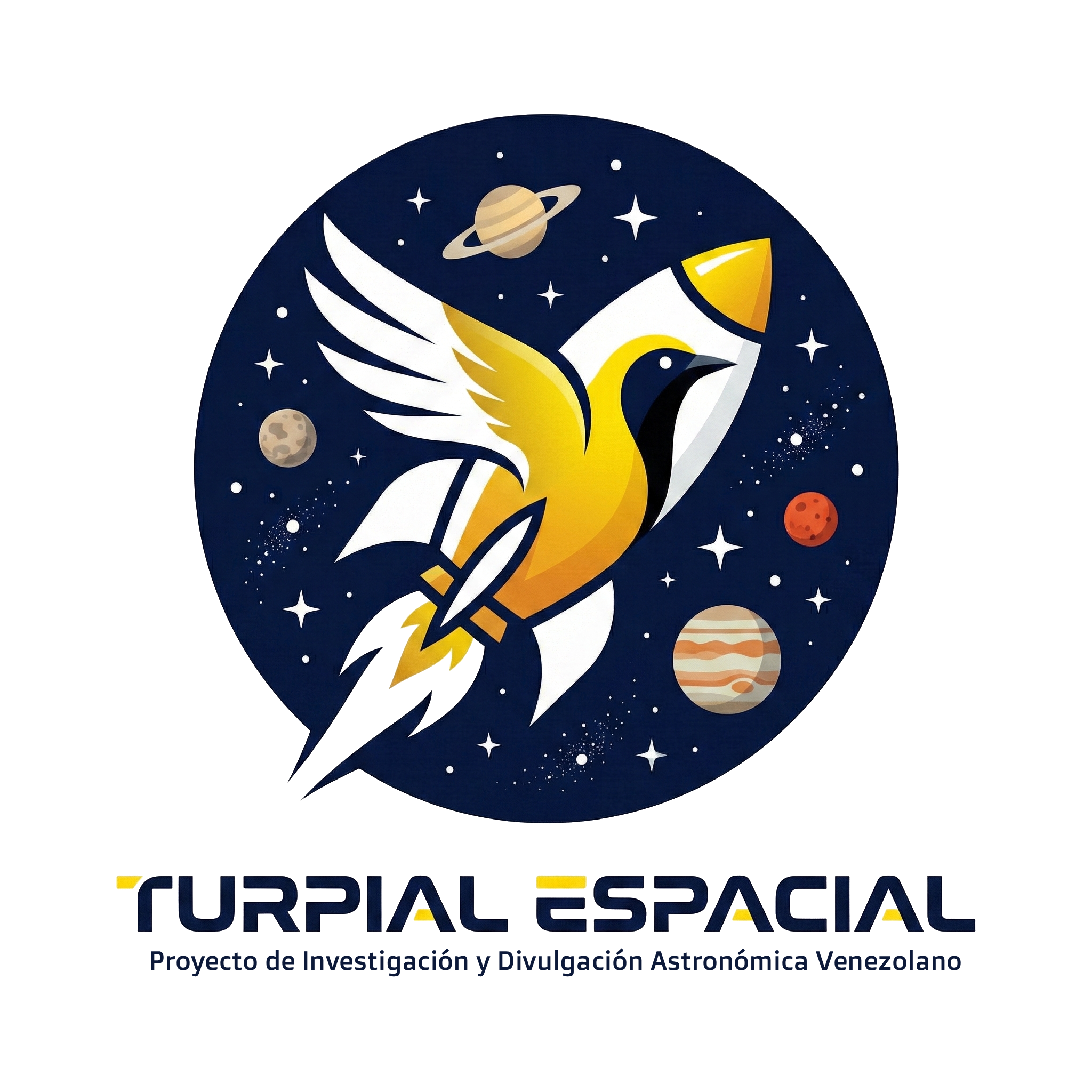 Turpial Espacial - Logo Ampliado